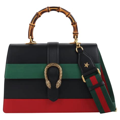 red green gucci tote